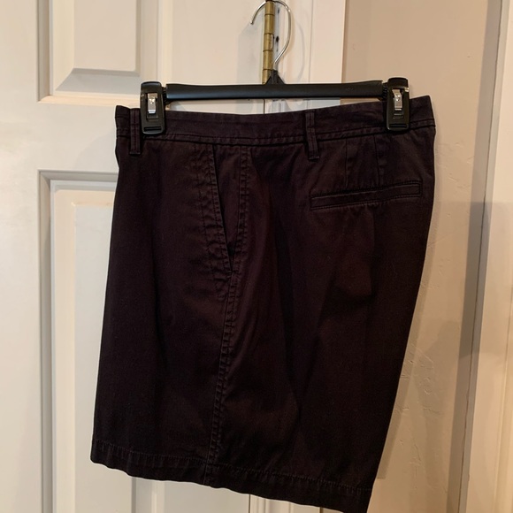 Talbots Relaxed Chino Shorts Black Size 16 - Picture 3 of 6